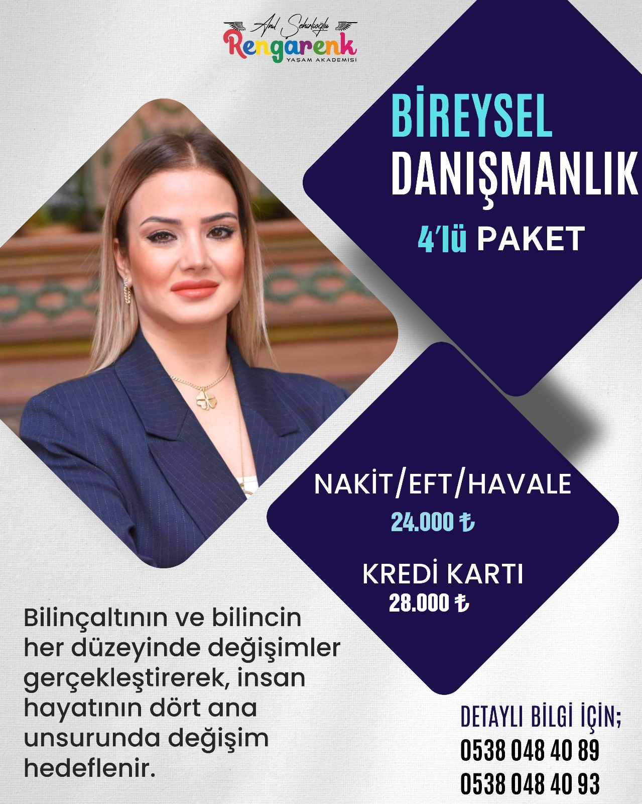 Kuantum Bireysel Danışmanlık 4'lü Paket