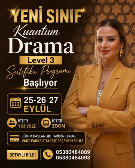 Kuantum Drama Uygulayıcılık LEVEL 3 Programı