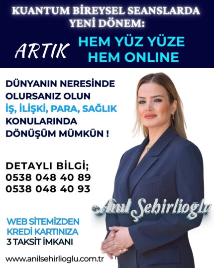 İŞ, İLİŞKİ, PARA, SAĞLIK (BİREYSEL DANIŞMANLIK)